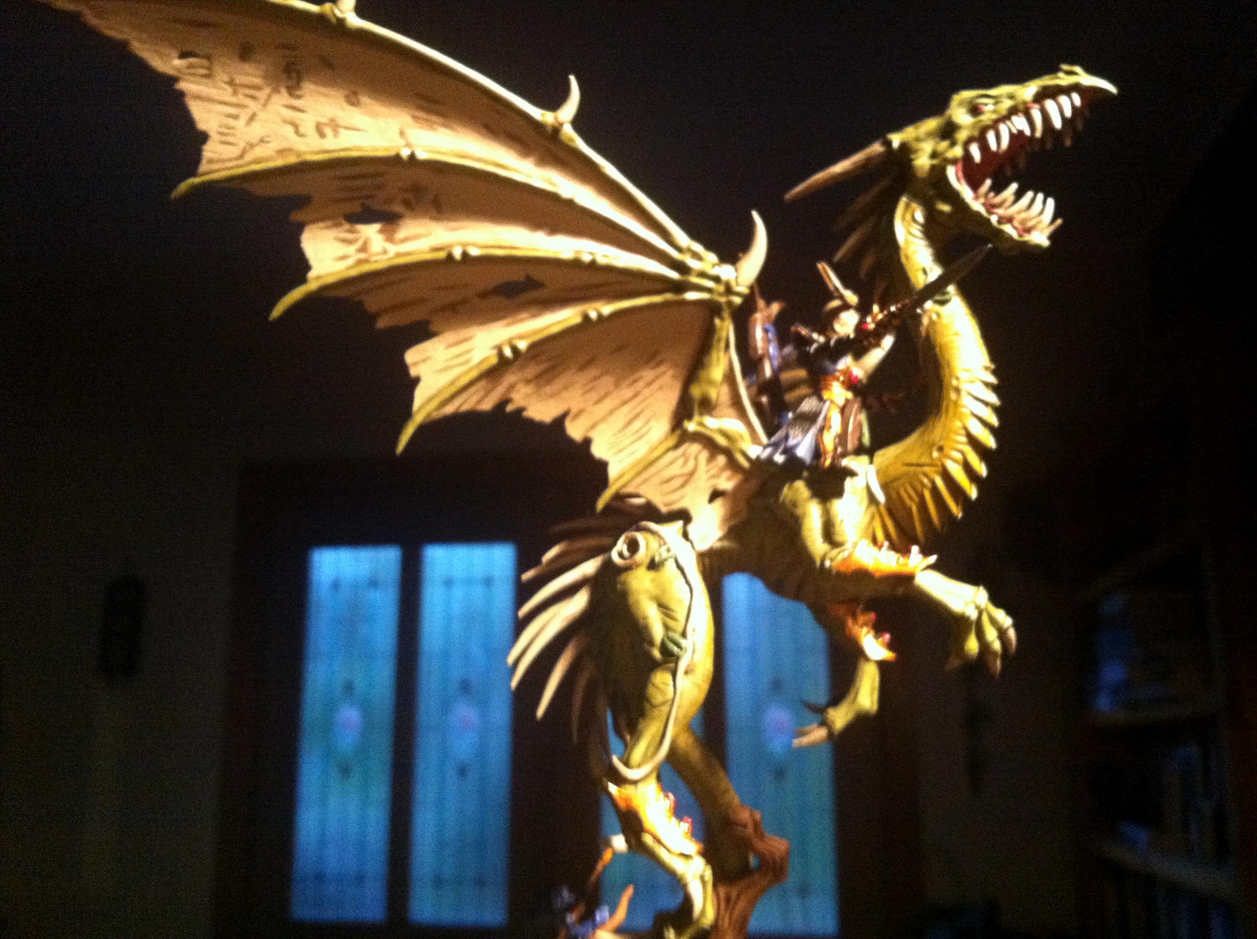 Wood Elf Highborn on Forest Dragon Wood Elf Highborn on Forest Dragon